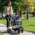 TRUUSK Hondenwagen 3 In 1 Opvouwbare Hondenbuggy Voor Honden, Verzenden, Nieuw