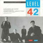 12 inch gebruikt - Level 42 - Lessons In Love / Something..., Verzenden, Zo goed als nieuw