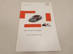 Audi Zelfstudieprogramma #383 Audi TT Coupé  Carrosserie, Verzenden