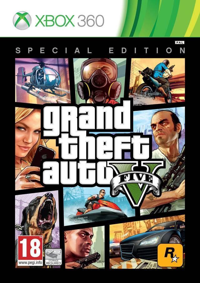 Grand Theft Auto 5 (GTA V) Special Edition (Xbox 360), Spelcomputers en Games, Games | Xbox 360, Gebruikt, Verzenden