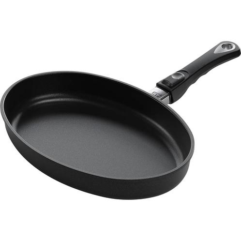 AMT Gastroguss Vispan met Grilloppervlak - Inductiegeschi..., Huis en Inrichting, Keuken | Potten en Pannen, Nieuw, Ophalen of Verzenden