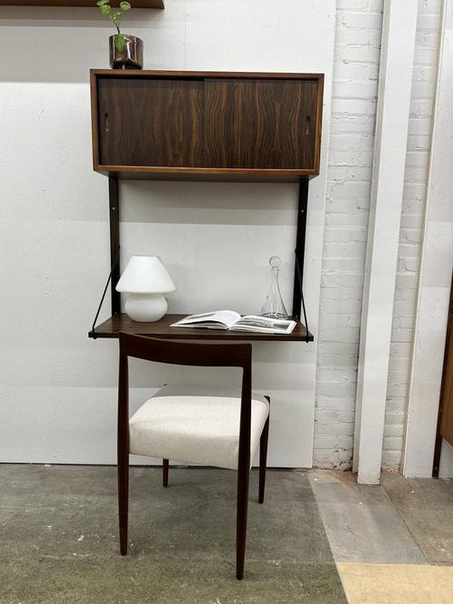 Vintage wandsysteem | Poul Cadovius | Palissander | Bureau, Huis en Inrichting, Kasten | Wandmeubels, Ophalen of Verzenden