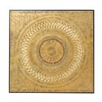 *WOONWINKEL* Kare Design Art Geometric Circle Gold Gouden Wa, Nieuw, Verzenden