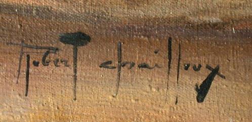Robert Chailloux (1913-2006) - Stillleben mit Weintrauben, Antiek en Kunst, Kunst | Schilderijen | Klassiek