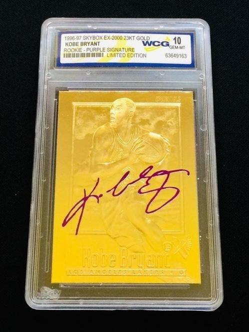 1996/97 Skybox - Kobe Bryant - 6x 23KT Gold Cards - WCG 10, Verzamelen, Stickers