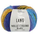 Lang Yarns Mille Colori Baby - 50 geel/blauw/paars - Merin, Hobby en Vrije tijd, Breien en Haken, Ophalen of Verzenden, Nieuw