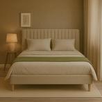 COMPLETE BEDSET | LAWRENCE | GESTOFFEERD LEDIKANT | 180x200, Ophalen, Nieuw