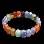 Elegante veelkleurige 7 chakra armband. Onbehandelde, Verzamelen, Mineralen en Fossielen