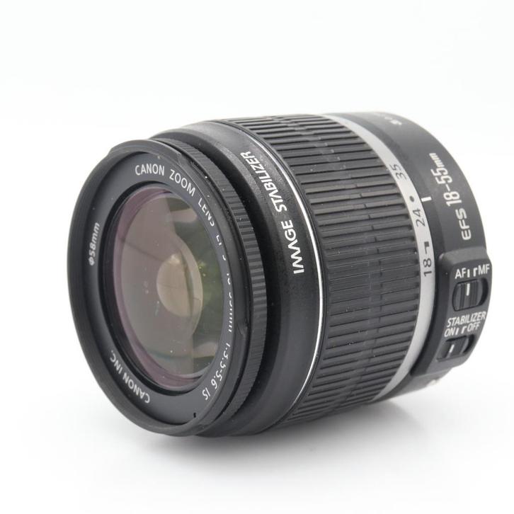 Canon EF-S 18-55mm f/3.5-5.6 IS | Tweedehands, Audio, Tv en Foto, Fotocamera's Digitaal, Gebruikt, Canon, Verzenden