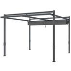 TRUUSK Pergola Paviljoen Ca. 3,5x3m Aluminium Stabiel Winter, Tuin en Terras, Verzenden, Nieuw