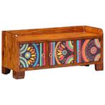 vidaXL Schoenenbank 90x35x40 cm van massief acaciahout, Verzenden, Nieuw