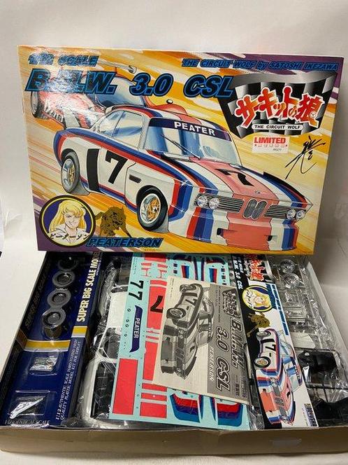 Doyusha 1:12 - Modelbouwdoos - B.M.W. 3.0 CSL, Hobby en Vrije tijd, Modelauto's | 1:5 tot 1:12