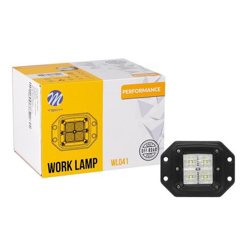 M-Tech LED Werklamp schijnwerper - 20W - 1280 Lumen - p..., Auto-onderdelen, Verlichting, Nieuw, Verzenden