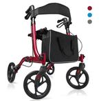 COSTWAY Aluminium Rollator Reisrollator Opvouwbaar Lichtgewi, Diversen, Verzenden, Zo goed als nieuw