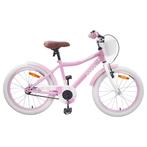 vidaXL Kinderfiets 20 Inch voor 6-11 jaar oud Lichtroze, Verzenden, Nieuw
