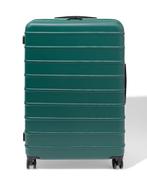 HEMA Koffer 51x76x28 90L groen, Sieraden, Tassen en Uiterlijk, Koffers, Verzenden, Nieuw