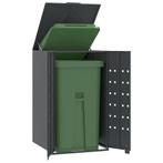 vidaXL Containerberging voor 1 container 69x79x117 cm staal, Doe-het-zelf en Verbouw, Verzenden, Nieuw