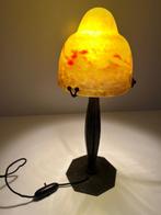 Degué - Tafellamp - IJzer, Glas - Pâte de verre, Antiek en Kunst