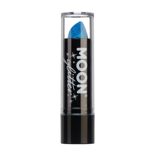 Moon Glitter Iridescent Glitter Lipstick Blue 4.2g, Hobby en Vrije tijd, Feestartikelen, Nieuw, Verzenden
