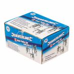 Silverline tandwiel- en poelietrekkerset - staal - omkeer..., Auto diversen, Autogereedschap, Ophalen of Verzenden, Nieuw