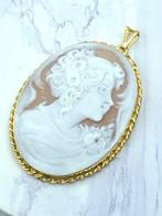 Carneool - Zilver, Verguld - Hanger - Cameo Oud-Rome, Antiek en Kunst