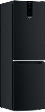 Whirlpool W7X 82O K koelkast - blacksteel, 150 tot 200 liter, Verzenden, Met aparte vriezer, Nieuw