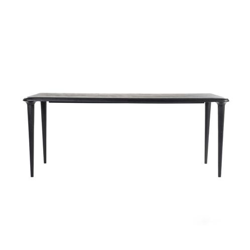 *WOONWINKEL* Eleonora Jiska Eettafel Mangohout Zwart 250 Cm, Huis en Inrichting, Tafels | Eettafels, Nieuw, Verzenden