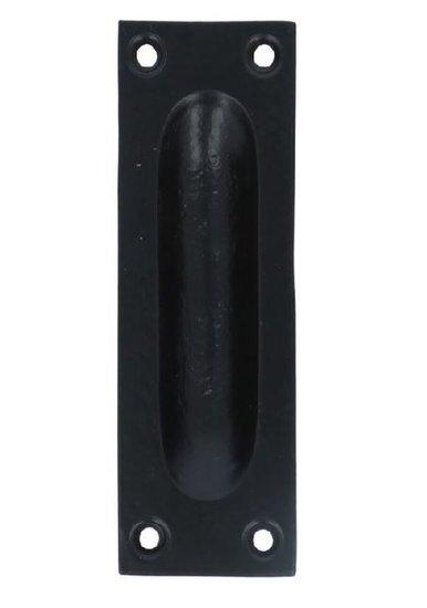 Schuifdeurgreep zwart 100 x 34 mm, Doe-het-zelf en Verbouw, Hang- en Sluitwerk, Nieuw, Ophalen of Verzenden