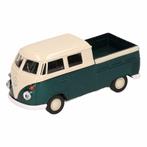 Speelgoed groene Volkswagen T1 pick up auto 1:36 - Modelauto, Hobby en Vrije tijd, Modelauto's | Overige schalen, Nieuw, Verzenden