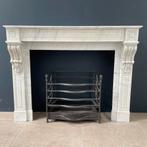 Franse Carrara marmer schouw haard mantel openhaard, Nieuw, Verzenden