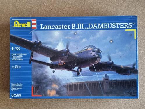 Revell 04295 Lancaster B.III Dambusters 1:72, Hobby en Vrije tijd, Modelbouw | Vliegtuigen en Helikopters, Revell, Verzenden