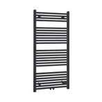Handdoekradiator Best Design Zero Recht 120x60 cm Zwart, Doe-het-zelf en Verbouw, Verwarming en Radiatoren, Ophalen of Verzenden