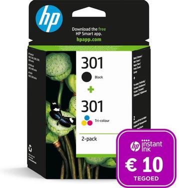 HP 301 - Inktcartridge kleur beschikbaar voor biedingen