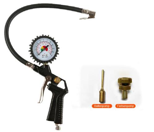 Kibani Pneumatische Bandenpomp Met Extra Opzetstukken - TG4, Doe-het-zelf en Verbouw, Compressors, Nieuw