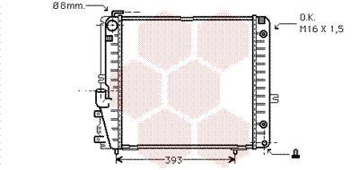 Radiateur 260se - 300se | Mercedes w126, Auto-onderdelen, Airco en Verwarming, Ophalen of Verzenden