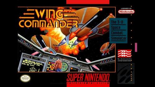 Wing Commander (Losse Cartridge) (SNES Games), Spelcomputers en Games, Games | Nintendo Super NES, Zo goed als nieuw, Ophalen of Verzenden