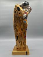 sculptuur, Gustav Klimt Skulptur „Der Kuss“ – Hochwertige, Antiek en Kunst