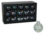 Kerstballen van glas in clear pearl - 57 mm (box 30) –, Ophalen of Verzenden, Nieuw