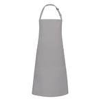 GGM Gastro | KARLOWSKY | Slabbenschort met zak Basic - |, Huis en Inrichting, Keuken | Textiel, Verzenden, Nieuw, Grijs, Schort