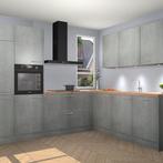 Beton parelgrijze keuken Teheran 22124, Verzenden, Nieuw