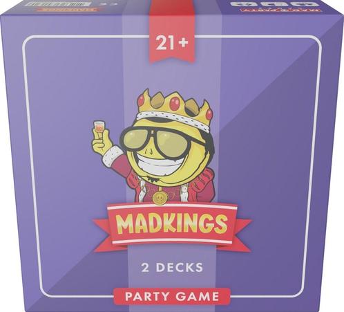 MadKings | Mad Party Games - Gezelschapsspellen, Hobby en Vrije tijd, Gezelschapsspellen | Bordspellen, Nieuw, Verzenden