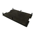 Stapelbare ESD tray voor euronorm bakken 600x400 mm, Zwart,, Gebruikt, 40 tot 60 cm, 50 tot 75 cm, Bak of Kist