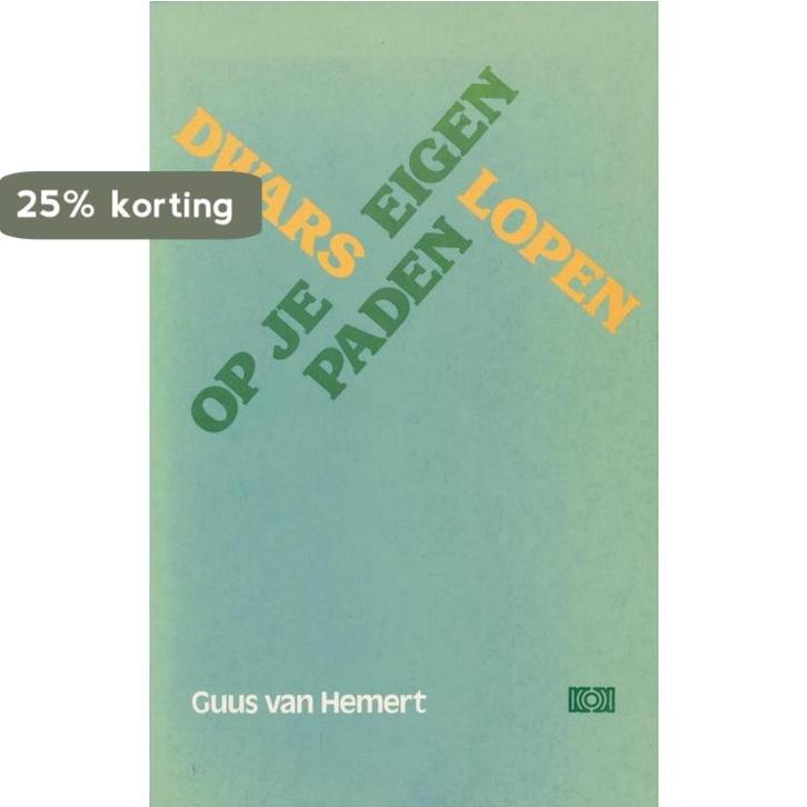 DWARS OP JE EIGEN PADEN LOPEN 9789024249305 VAN HEMERT, Boeken, Godsdienst en Theologie, Gelezen, Verzenden