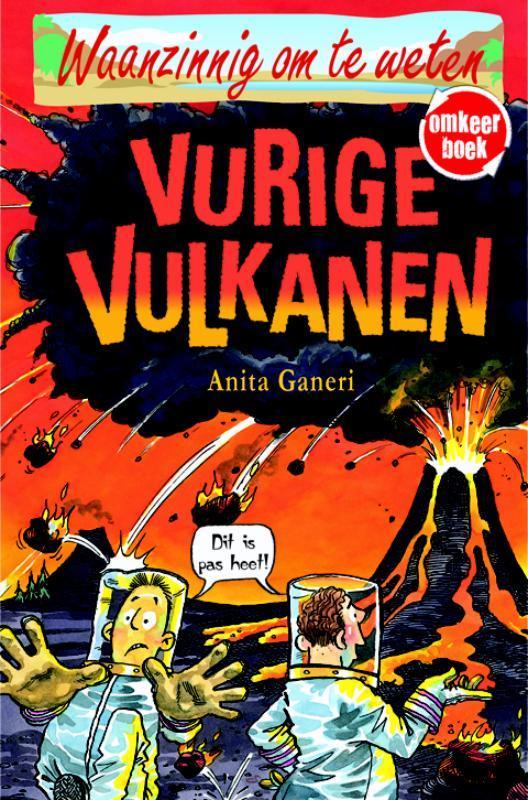 Omkeerboek Vurige vulkanen/ IJzingwekkend veel ijs /, Boeken, Overige Boeken, Zo goed als nieuw, Verzenden