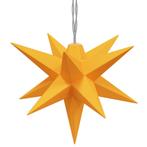Hanglamp Moravische ster met 10 LED&#39;s 10 cm geel, Nieuw, Verzenden