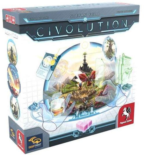 Civolution - Board game | Pegasus Spiele GmbH -, Hobby en Vrije tijd, Gezelschapsspellen | Bordspellen, Nieuw, Verzenden