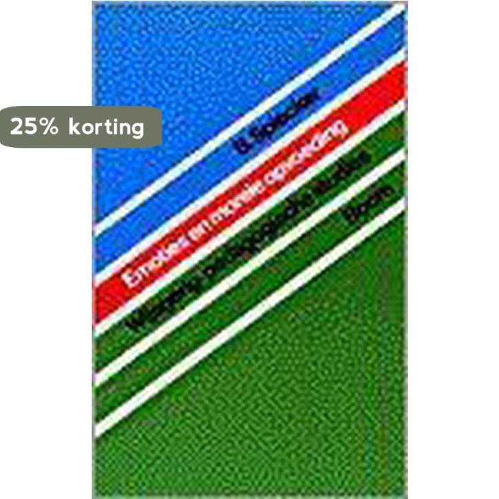 Emoties en morele opvoeding 9789060098844 B. Spiecker, Boeken, Studieboeken en Cursussen, Gelezen, Verzenden