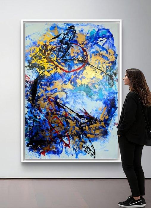 Micha Lenartowicz - Touch of Gold - XXL, Antiek en Kunst, Kunst | Schilderijen | Modern