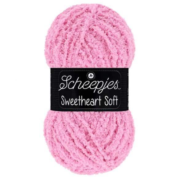 Scheepjes Sweetheart Soft 100g - 009 Roze, Hobby en Vrije tijd, Breien en Haken, Nieuw, Verzenden