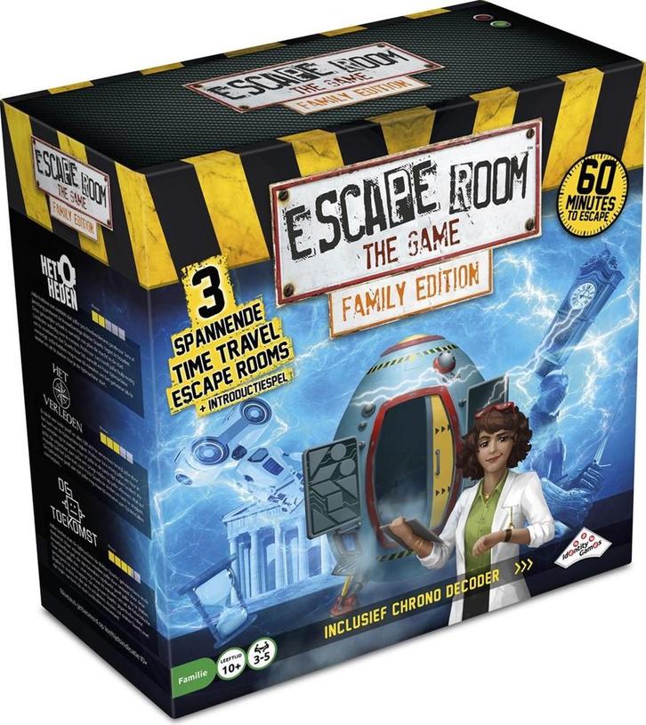 Escape Room The Game - Time Machine Family Edition |, Hobby en Vrije tijd, Gezelschapsspellen | Bordspellen, Nieuw, Verzenden